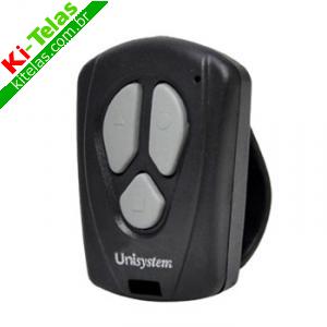 CONTROLE REMOTO PARA PORT&Atilde;O UNISYSTEM 3 CANAIS - UNISYSTEM - GAREN