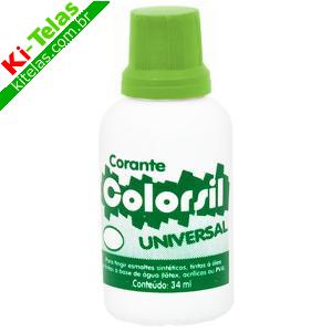 CORANTE UNIVERSAL - VERDE LIM&Atilde;O - 34ML - COLORSIL