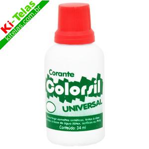 CORANTE UNIVERSAL - VERMELHO - 34ML - COLORSIL