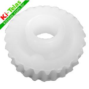 COROA / ENGRENAGEM DE NYLON INTERNA PARA MOTOR GAREN/UNISYSTEM Z25 - UNISYSTEM - GAREN