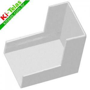 COTOVELO P/ CANALETA - EXTERNO - BRANCO - PADR&Atilde;O