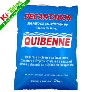 DECANTADOR P/ PISCINA - 2KG - QUIBENNE