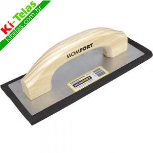 DESEMPENADEIRA COM BORRACHA P/ REJUNTAR - 10X25CM - MOMFORT