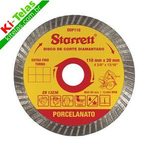 DISCO DIAMANTADO PORCELANATO - 110X20 - 4,5" - STARRET