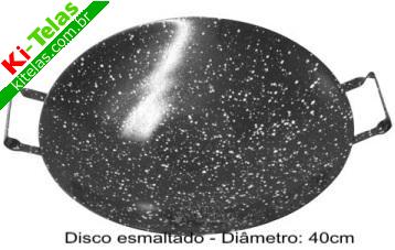 DISCO ESMALTADO (40CM DI&Acirc;M.) - LAMBIASE