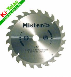 DISCO P/ SERRA CIRCULAR - 110MM - 4.3/8" - 24 DENTES - PADR&Atilde;O