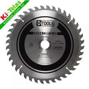 DISCO P/ SERRA CIRCULAR 7.1/4" - 40 DENTES - PADR&Atilde;O