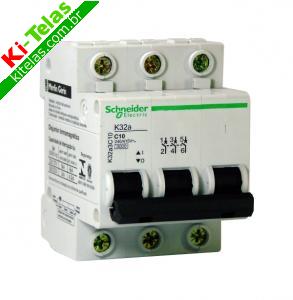 DISJUNTOR TRIPOLAR (TRIF&Aacute;SICO) - DIN - BRANCO - 40A - SCHNEIDER