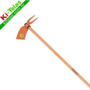 ENXADINHA JARDIM - SACHO 2 PONTAS - CABO 120CM - DTOOLS