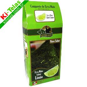 ERVA MATE SABOR LIM&Atilde;O - 500G - BRAS&Atilde;O VERDE