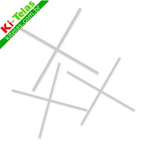 ESPA&Ccedil;ADOR P/ PISO E AZULEJOS 1MM C/ 250 PE&Ccedil;AS - PADR&Atilde;O