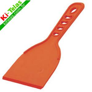 ESP&Aacute;TULA PL&Aacute;STICA LISA COM CABO - 10CM - PADR&Atilde;O