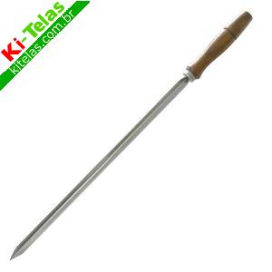 ESPETINHO EM A&Ccedil;O INOX - 40CM - PADR&Atilde;O