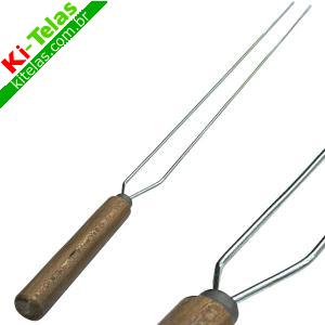 ESPETO DUPLO - 95CM - INOX - PADR&Atilde;O