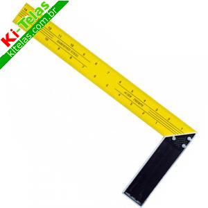 ESQUADRO 30CM C/ CABO DE ALUM&Iacute;NIO - FERTAK TOOLS