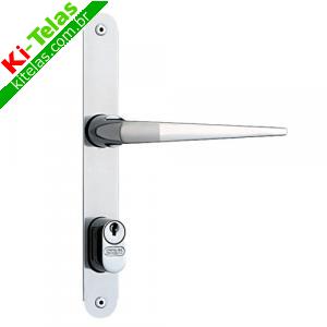 FECHADURA EXTERNA C/ ESPELHO INOX - 11MM - 401/07 - STAM
