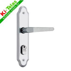 FECHADURA EXTERNA C/ ESPELHO INOX - 40MM - 803/03 - STAM
