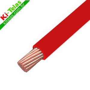 FIO CABO SEMI R&Iacute;GIDO - 7 PERNAS - 10MM - VERMELHO - PADR&Atilde;O