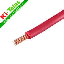 FIO CABO FLEX&Iacute;VEL - 10MM - VERMELHO - PADR&Atilde;O
