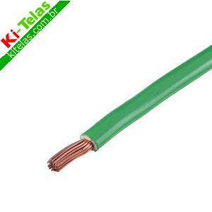 FIO CABO FLEX&Iacute;VEL - 4,0MM - VERDE - PADR&Atilde;O