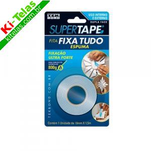 FITA DUPLA FACE - ULTRA FORTE - ESPUMA - 19MM X 1,5 METROS - TEK BOND