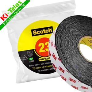 FITA ISOLANTE AUTOFUS&Atilde;O - 5 METROS - 3M