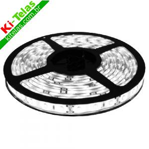 FITA LED BRANCA AUTO ADESIVA - 12V - METRO - PADR&Atilde;O