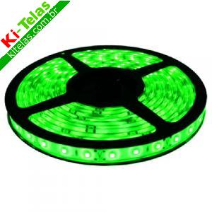 FITA LED VERDE AUTO ADESIVA - 12V - METRO - PADR&Atilde;O