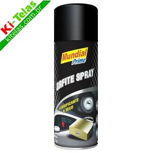 GRAFITE EM SPRAY - LUBRIFICANTE A SECO - 200ML / 115G - MUNDIAL