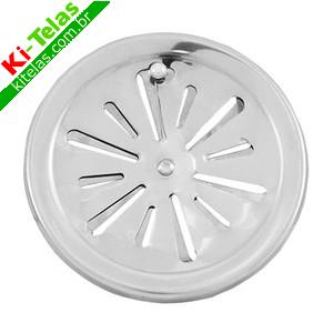 GRELHA INOX REDONDA - 15CM - LINHA SOFT - PADR&Atilde;O