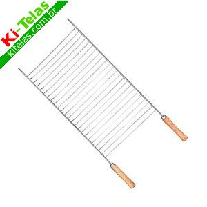 GRELHA PARA CHURRASCO SIMPLES 71CM - MOR