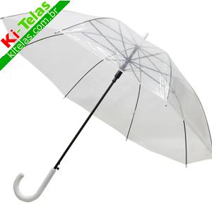 GUARDA CHUVA PL&Aacute;STICO TRANSPARENTE - PADR&Atilde;O