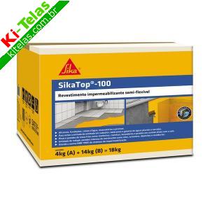 IMPERMEABILIZANTE SIKA TOP 100 CINZA 18KG - SIKA
