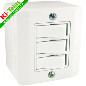 INTERRUPTOR 3 TECLAS SISTEMA X (STX) - PADR&Atilde;O