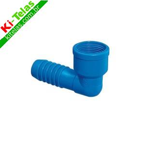 JOELHO INTERNO 90G PARA MANGUEIRA PRETA 3/4" - PADR&Atilde;O