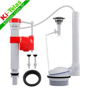 KIT COMPLETO UNIVERSAL LIGA&Ccedil;&Atilde;O CAIXA ACOPLADA - ACIONAMENTO SUPERIOR - PADR&Atilde;O