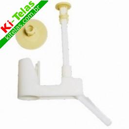 KIT REPARO P/ V&Aacute;LVULA DE SA&Iacute;DA ACIONAMENTO SUPERIOR DE CAIXA ACOPLADA - ASTRA