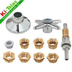 KIT SALVA REGISTRO UNIVERSAL COM ACABAMENTO C23 - PADR&Atilde;O