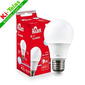 L&Acirc;MPADA LED - E27 - 9 WATTS - BIVOLT AUTOM&Aacute;TICO (110V/220V)  - KIAN