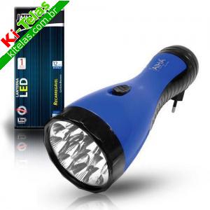 LANTERNA RECARREG&Aacute;VEL 12 LEDS - AIHA