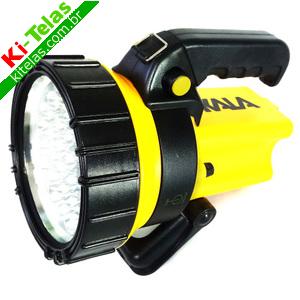 LANTERNA HOLOFOTE EXTRA GRANDE - RECARREG&Aacute;VEL - 36 LEDS - KALA