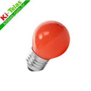 L&Acirc;MPADA BOLINHA LED 1W - BIVOLT - VERMELHO - EMPALUX