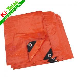 LONA LARANJA COM ILHOS 5X4M - DTOOLS