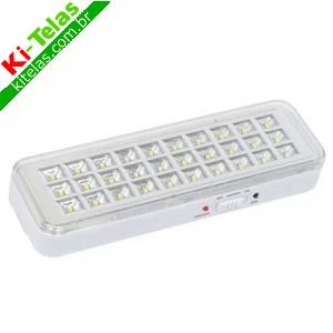 LUMIN&Aacute;RIA DE EMERG&Ecirc;NCIA - 30 LEDS - PADR&Atilde;O