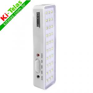LUMIN&Aacute;RIA DE EMERG&Ecirc;NCIA - BIVOLT - 30 LEDS - TASCHIBRA