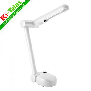 LUMIN&Aacute;RIA DE MESA PELICANO 9W X 220V - BRANCA - DECORLUX