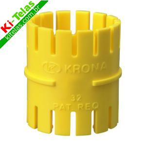 LUVA DE PRESS&Atilde;O PARA ELETRODUTO CORRUGADO - 25MM - KRONA