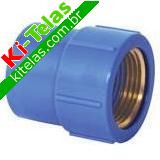 LUVA SOLD&Aacute;VEL COM BUCHA DE LAT&Atilde;O 25MM X 3/4" - KRONA