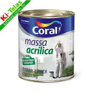 MASSA ACR&Iacute;LICA 900ML (1,5KG) - CORAL