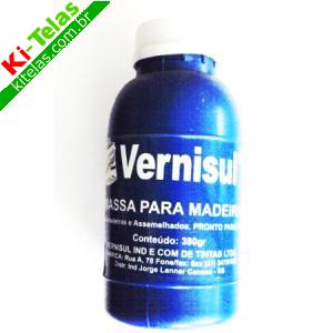 MASSA PARA MADEIRA - BRANCO - 380G - VERNISUL